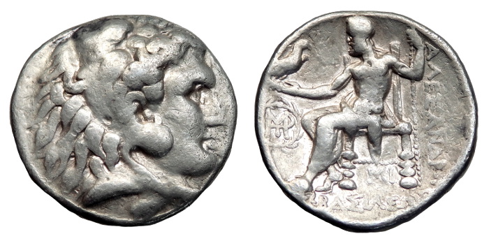 Seleukid Seleukos I Ar Tetradrachm - Den of Antiquity
