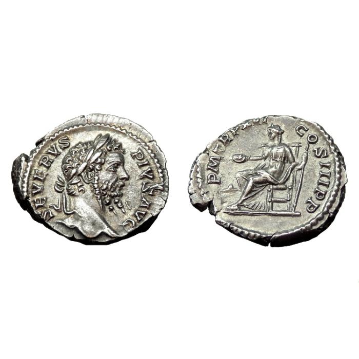 Septimius Severus Ar Denarius