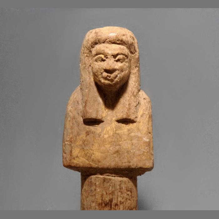 Egyptian Wooden Shabti - Image 2