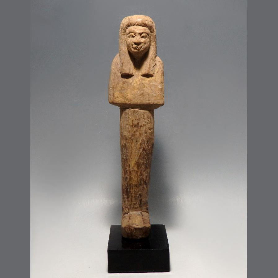 Egyptian Wooden Shabti