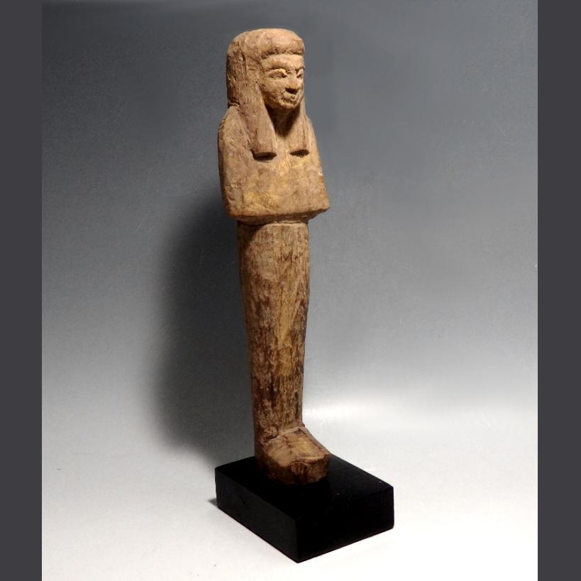 Egyptian Wooden Shabti - Image 4