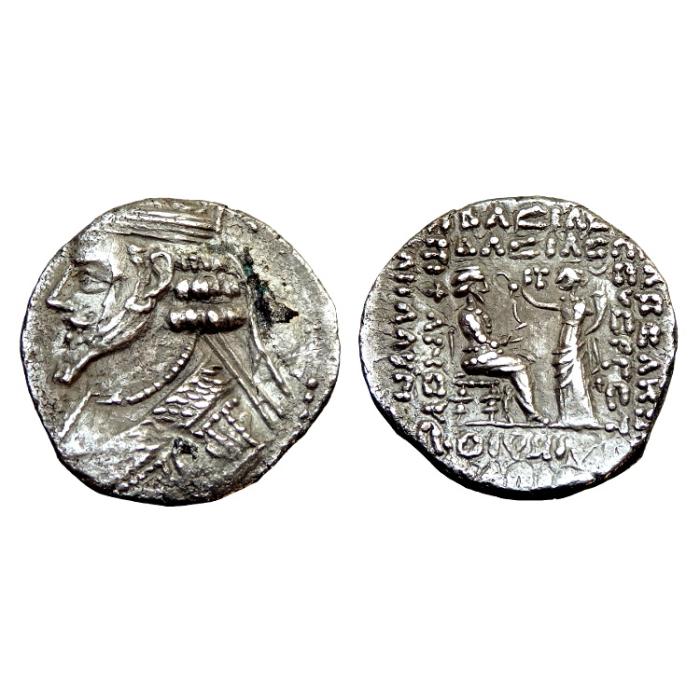 Phraatakes Ar Tetradrachm