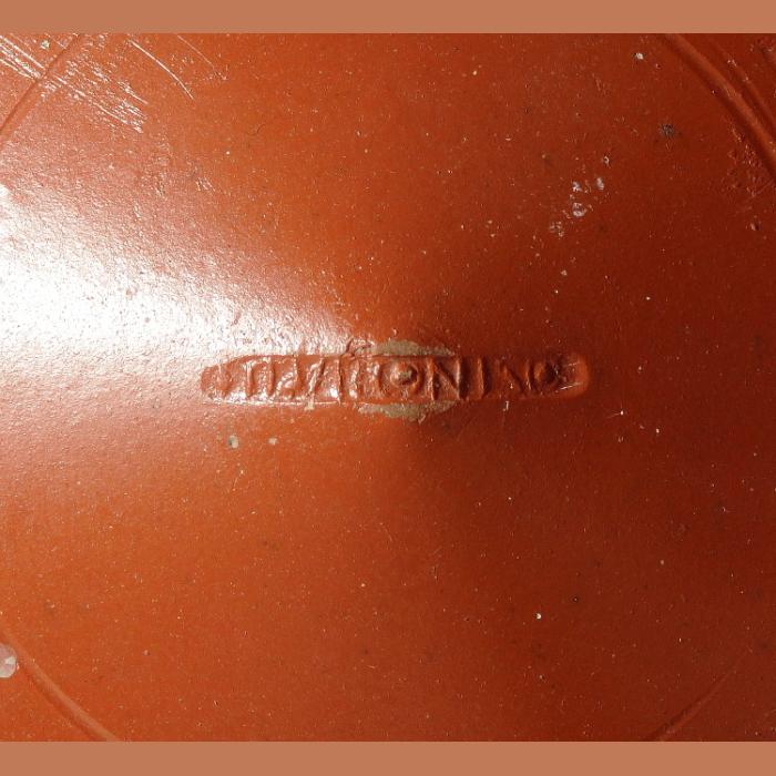 Roman Samian Ware Terracotta Bowl With Potters' Name - Image 2