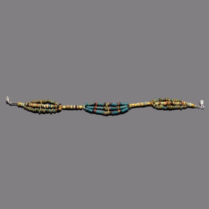 Egyptian Faience New Kingdom Beaded Bracelet - Image 6