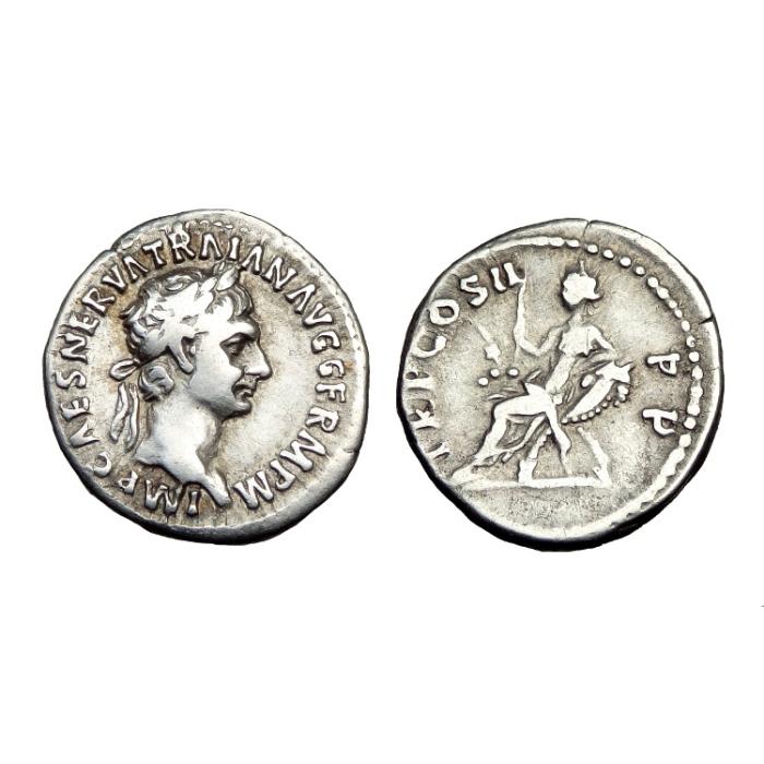 Trajan Ar Denarius