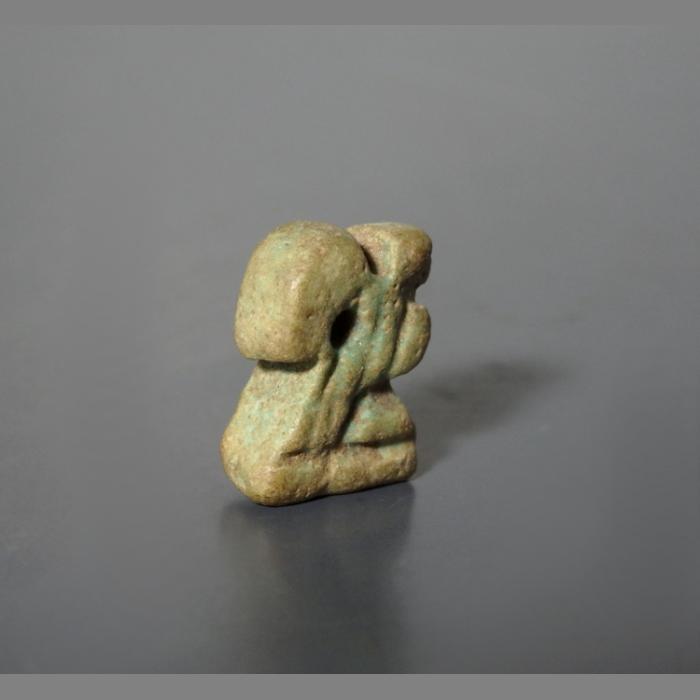 Egyptian Faience Falcon Amulet - Image 8