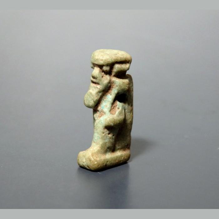 Egyptian Faience Amulet of Harpocrates