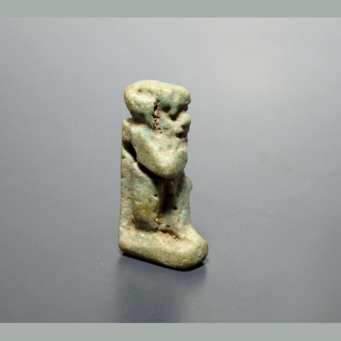 Egyptian Faience Amulet of Harpocrates - Image 3