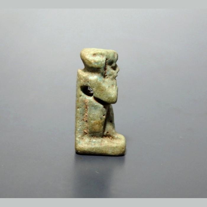 Egyptian Faience Amulet of Harpocrates - Image 4