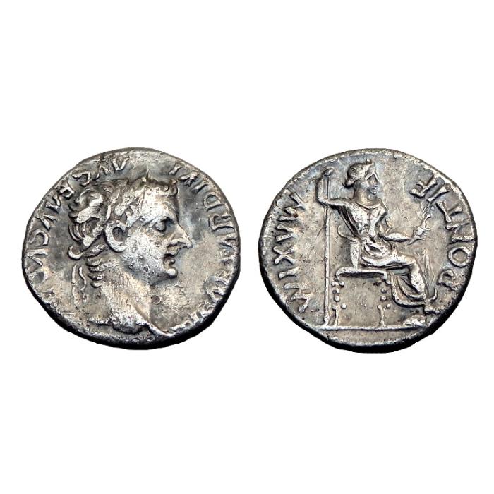 Tiberius Ar Denarius