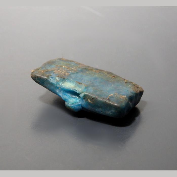 Egyptian Blue Glass Amulet of Ibis - Image 4