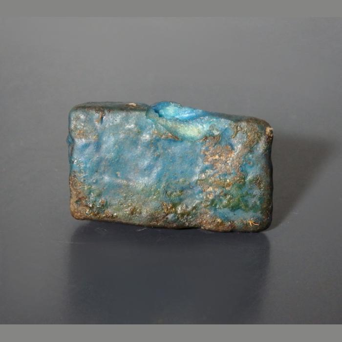 Egyptian Blue Glass Amulet of Ibis - Image 5