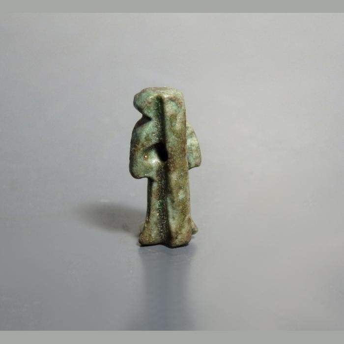 Egyptian Faience Green Glazed Amulet of Knot of Isis - Image 5