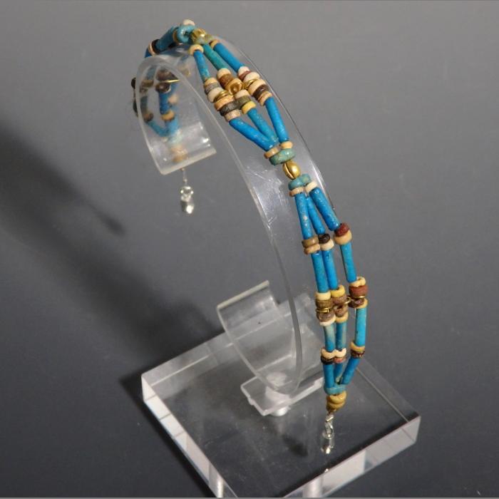 Egyptian Faience New Kingdom Beaded Bracelet