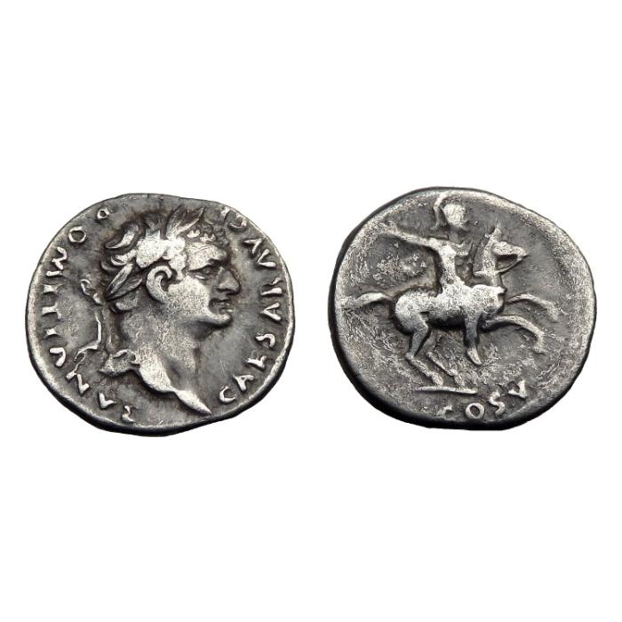 Domitian Ar Denarius