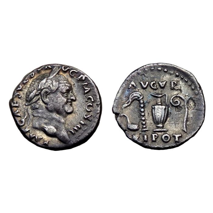 Vespasian Ar Denarius