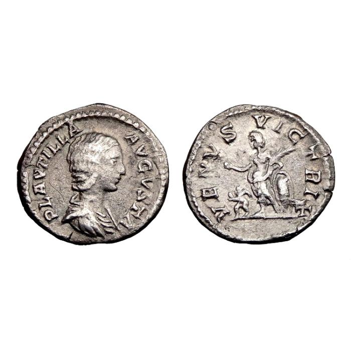 Plautilla Ar Denarius