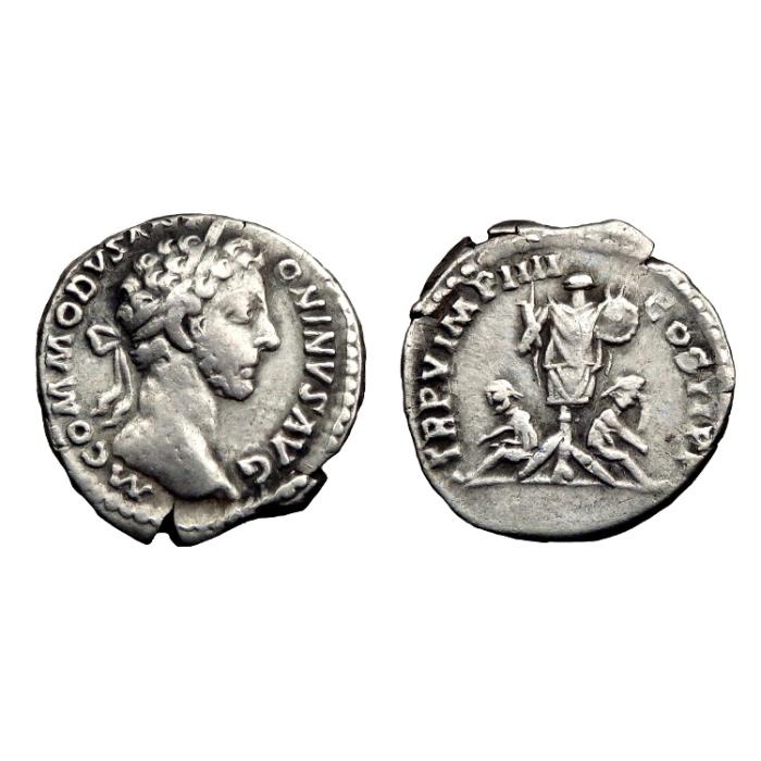 Commodus Ar Denarius