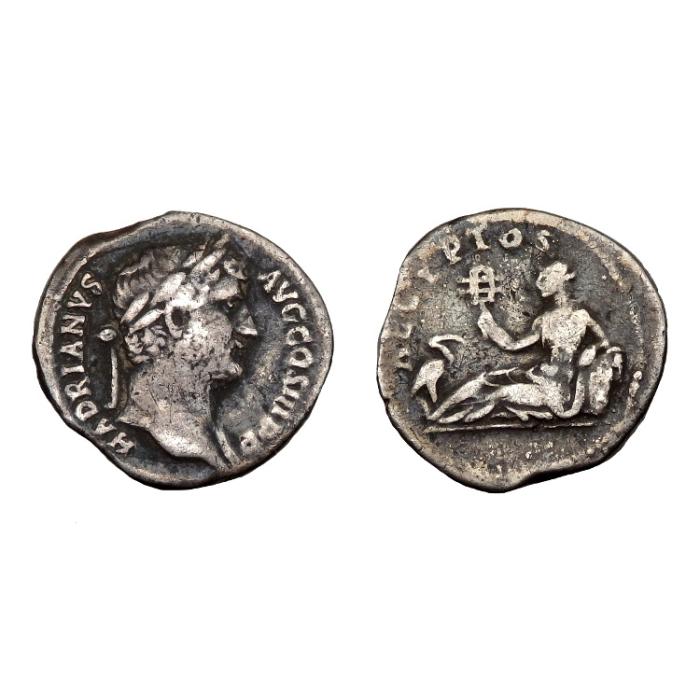 Hadrian Ar Denarius