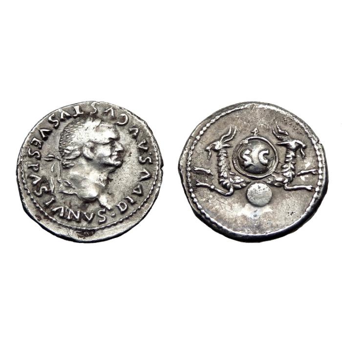 Divus Vespasian Ar Denarius