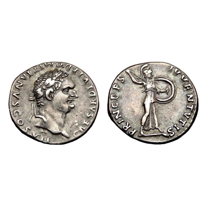 Domitian Ar Denarius