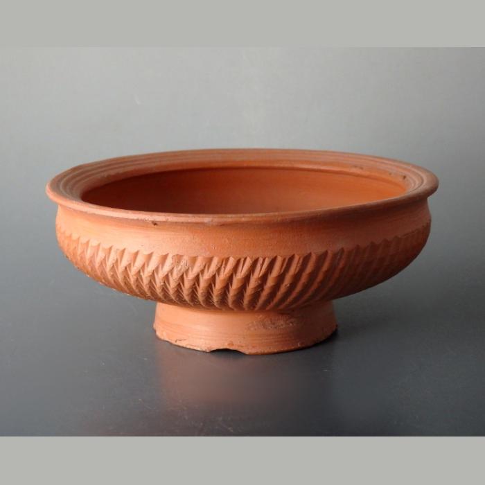 Roman Terracotta North African Decorated Redware Dish