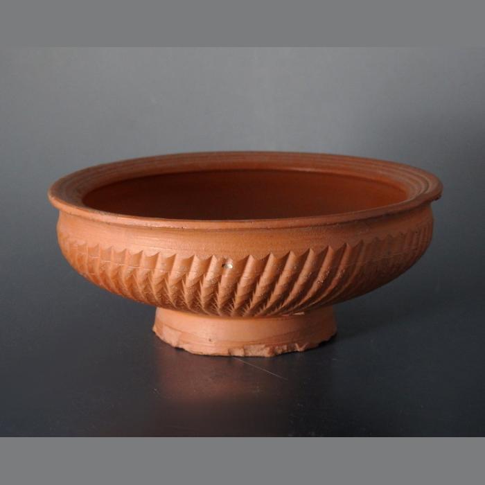 Roman Terracotta North African Decorated Redware Dish - Image 5