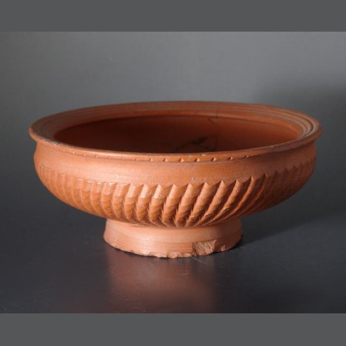 Roman Terracotta North African Decorated Redware Dish - Image 6