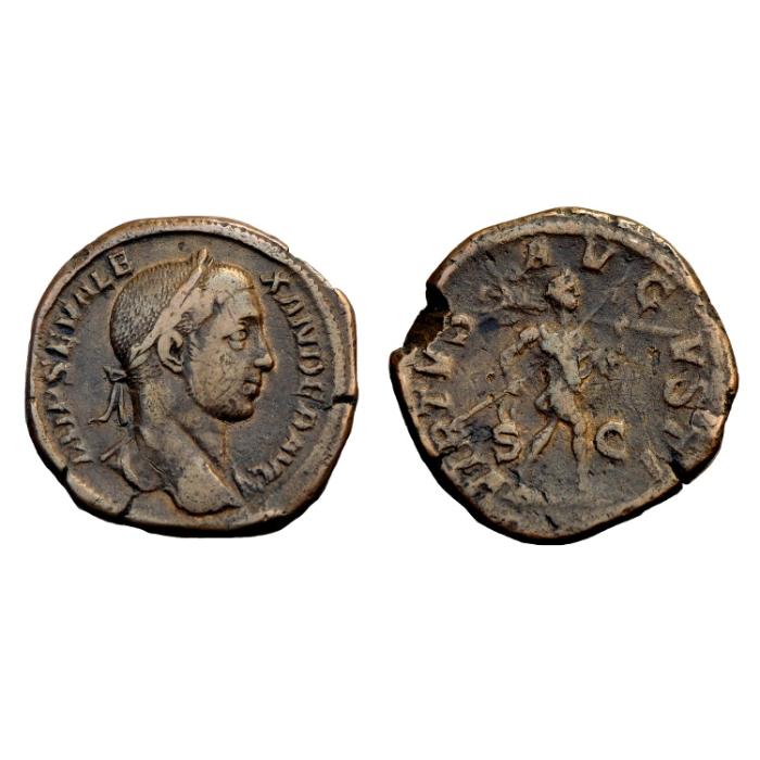 Severus Alexander Ae Sestertius