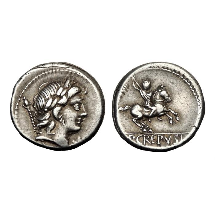 P, Crepusius Ar Denarius