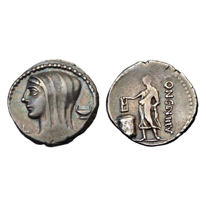 L. Cassius Longinus Ar Denarius