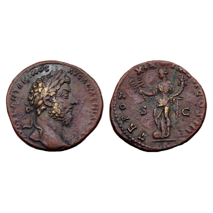 Marcus Aurelius Ae Sestertius