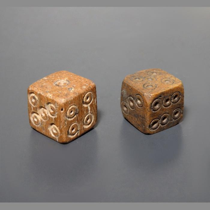 A Pair of Roman Bone Dice